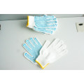 T / C Shell PVC Dots guantes de trabajo de seguridad (D1101)